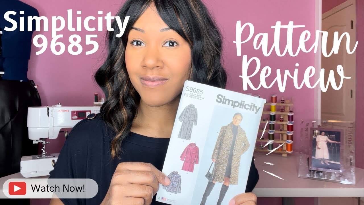 Simplicity 9685 Coat Pattern Review