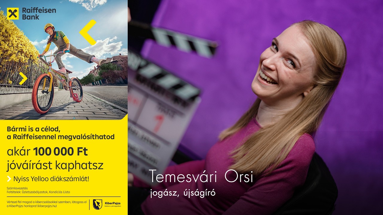 Temesvári Orsi jogász, újságíró - Tehetségek és Sikertörténetek