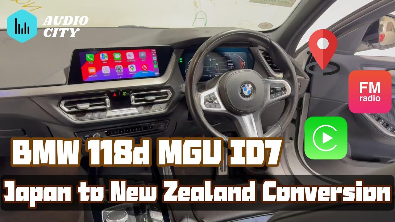 BMW 118d MGU ID7 Japan to NZ Conversion