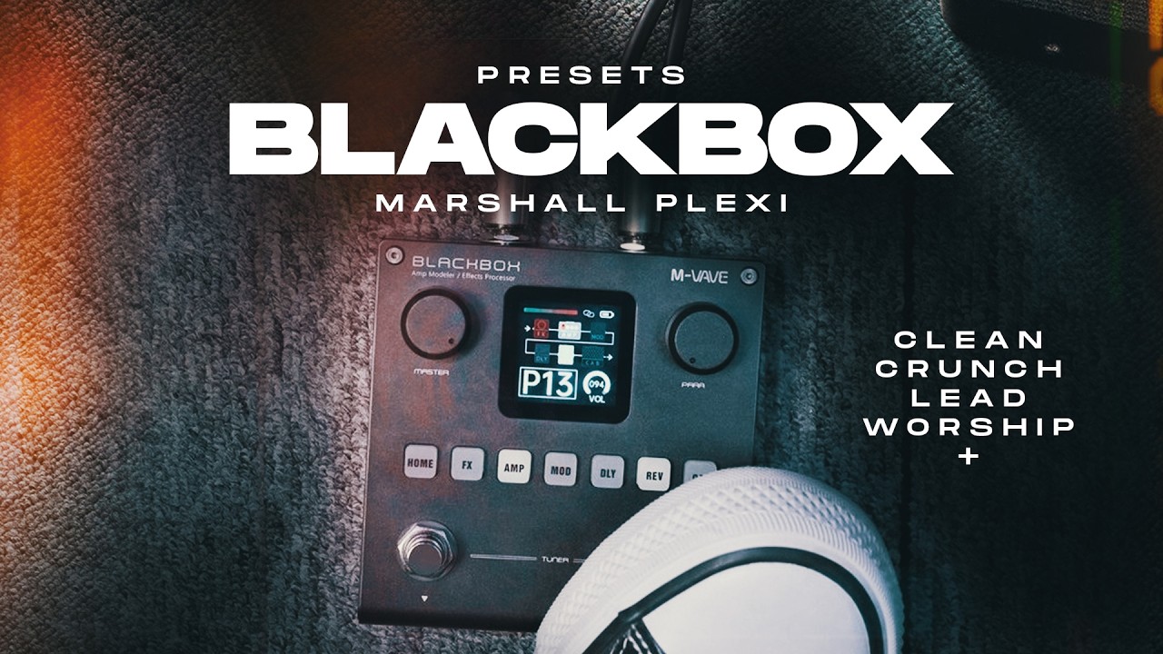 Presets + Captures | Marshall Plexi (Lion UAD) – BlackBox M-Vave
