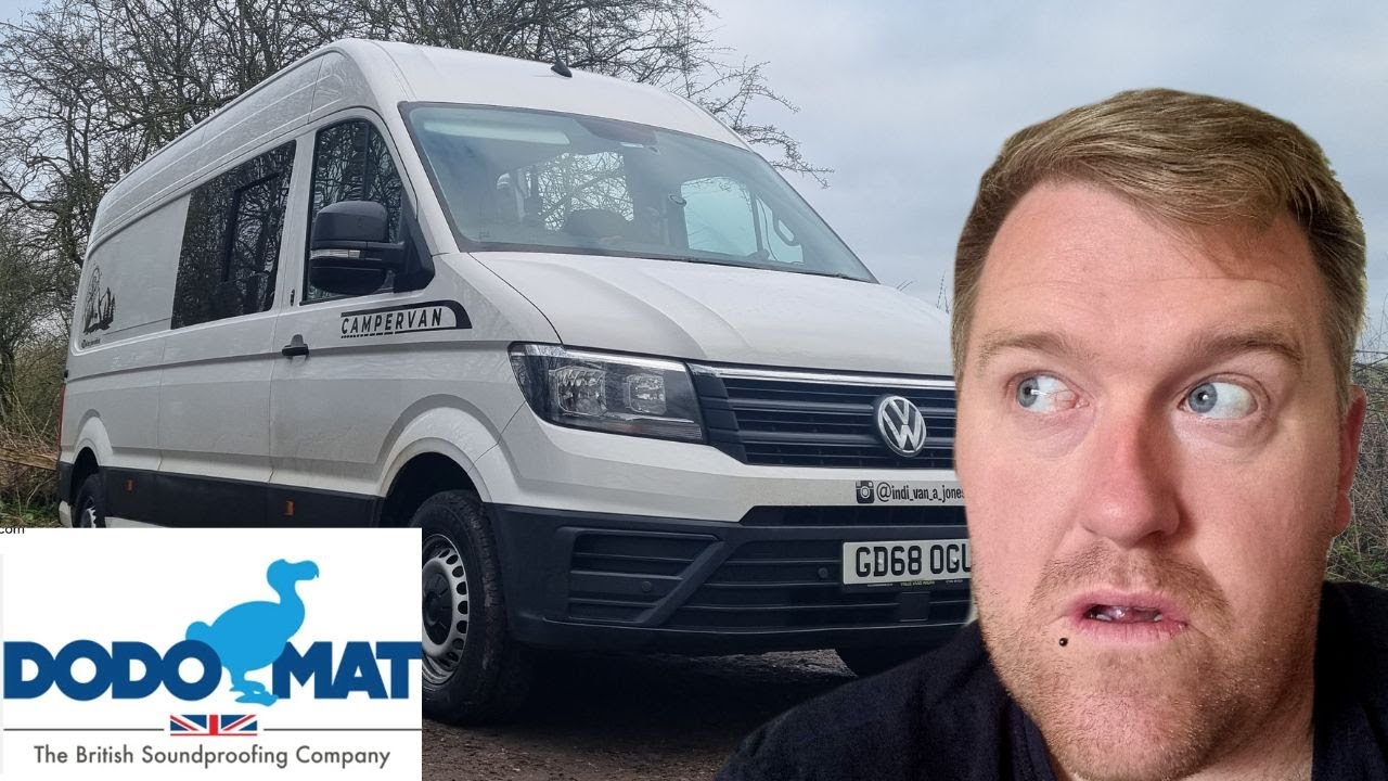 FULL Sound Deadening & Insulating Our Vw Crafter Camper. START TO FINISH