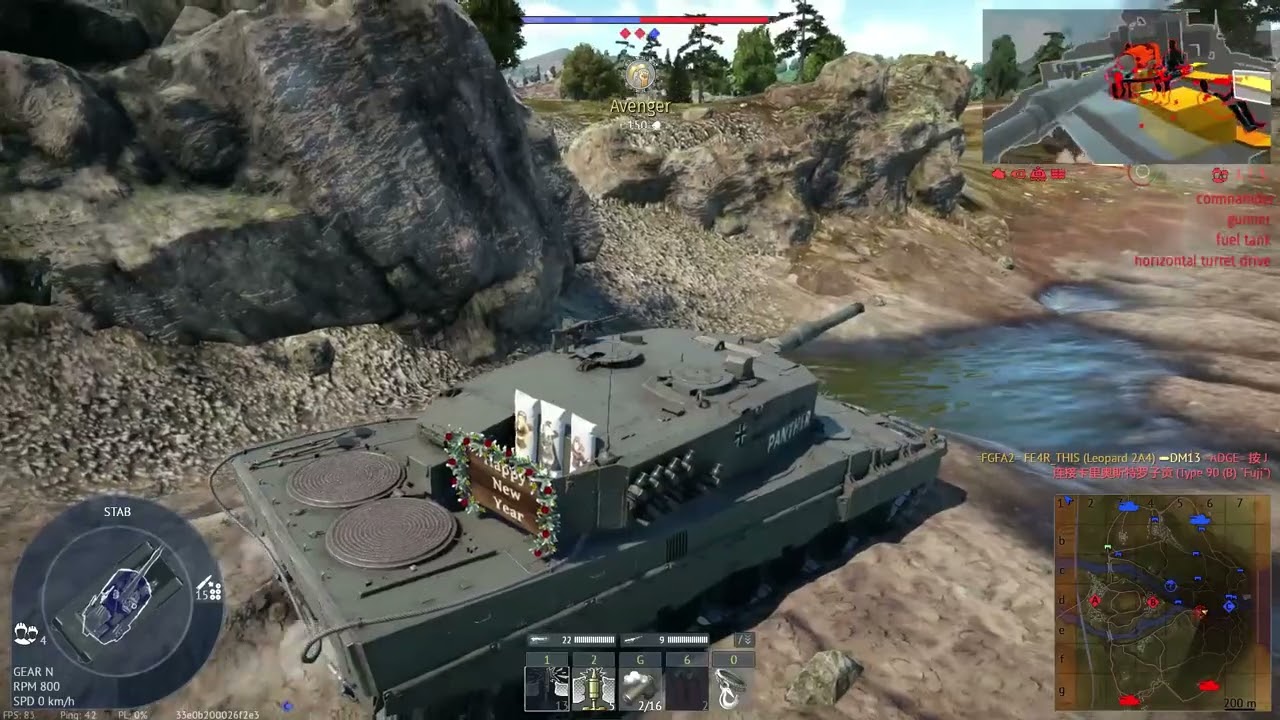 Just a small compilation of my......Leopard 2A4 | War Thunder