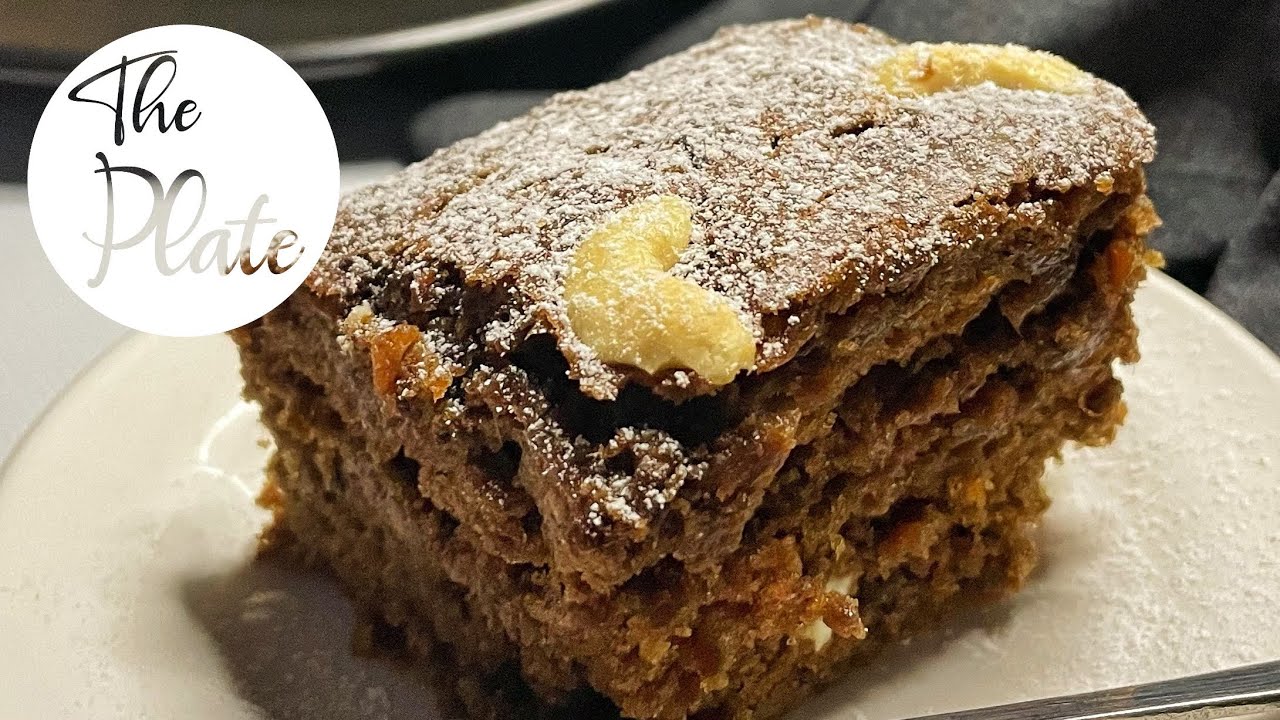 Carrot Dates Cake | Eggless Cake Recipe | The Plate
