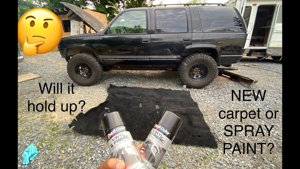 Does fabric/Carpet paint actually work? Project Tallhoe $24 worth it?