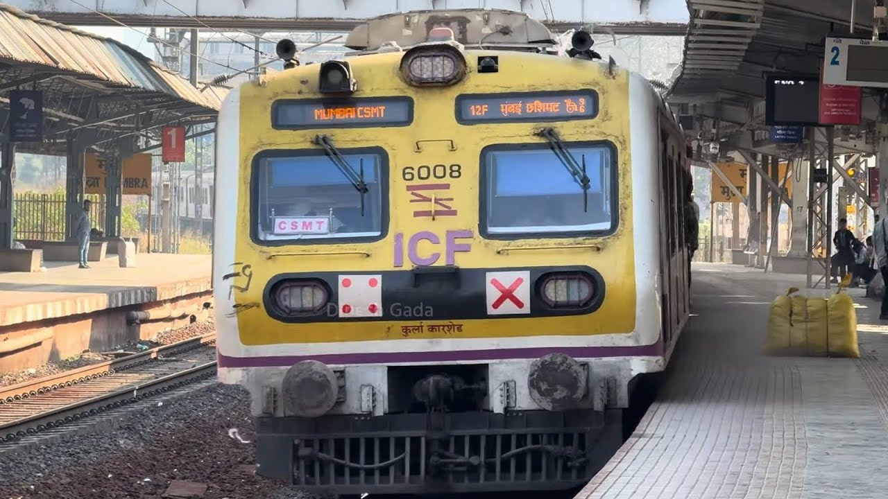 Mumbai local vangani station Shelu station #3 Mumbai local station upgrade 15 Coach local
