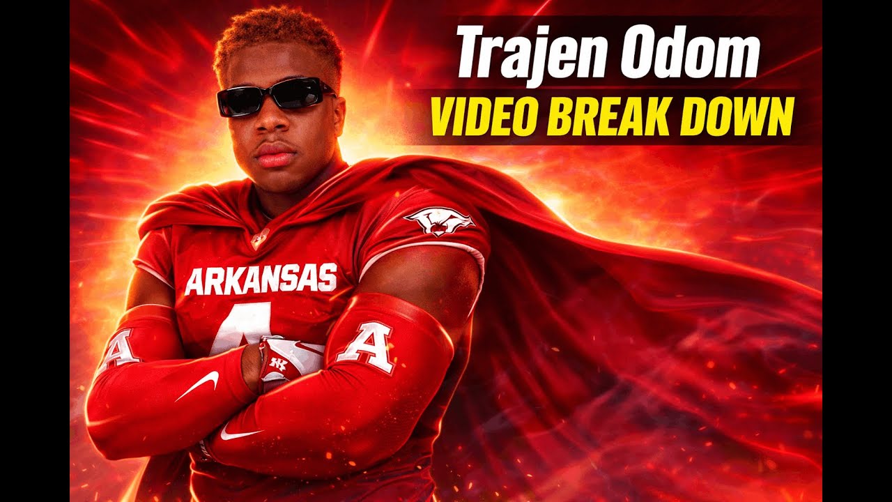 Trajen Odom Video Break Down!!  Odom has committed to The Arkansas Razorbacks!!