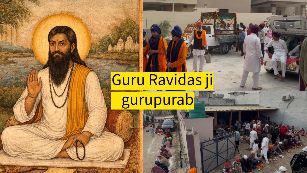 Guru Ravidas Ji Gurpurab vlog 🙏🏻  A Day of faith & equality  || amarsangha78