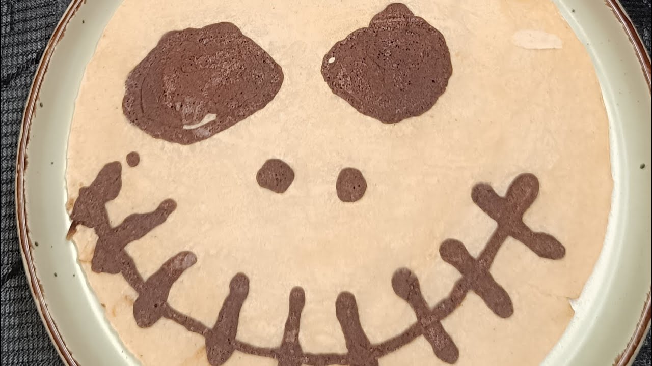 Crepes de Halloween Jack Skelliton 🎃 y Telaraña 🕸️
