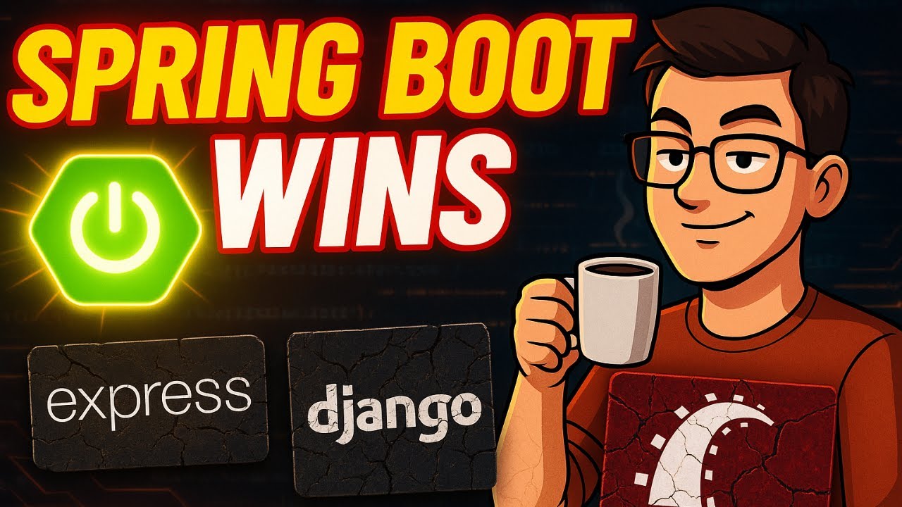 Why Spring Boot Destroys Every Other Backend Framework (Express, Django, Rails RIP)
