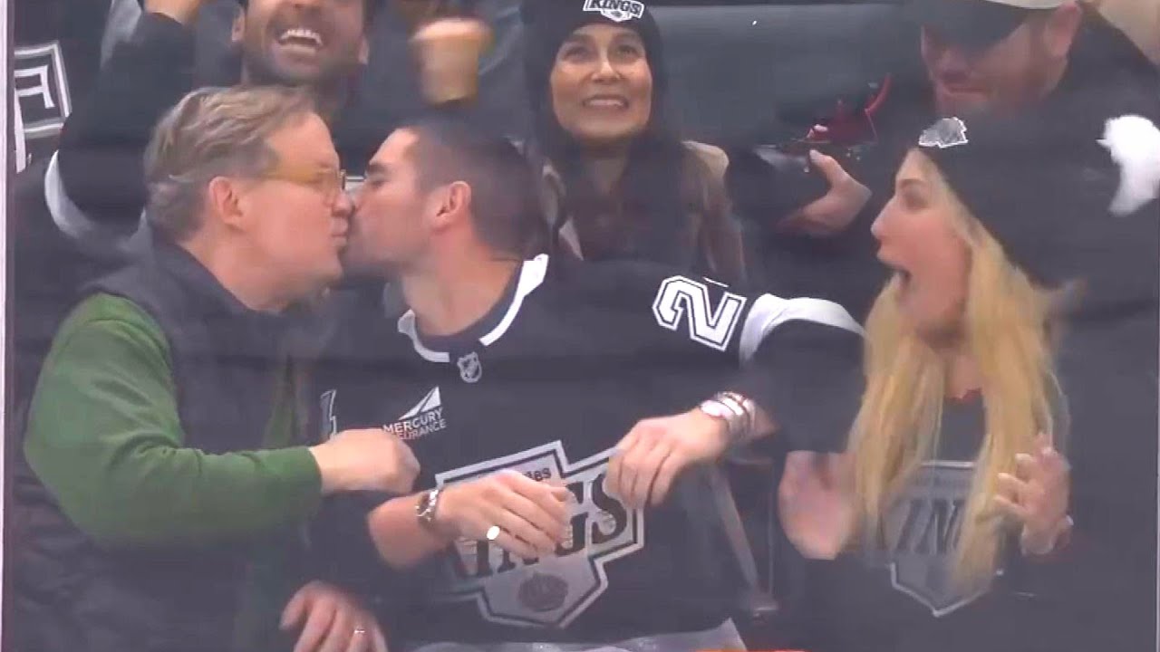 DWTS's Alan Bersten and Andy Richter KISS In Front of Alan's GF Emma Slater!
