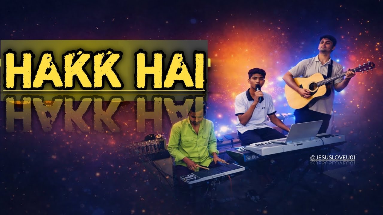 Hakk Hai 🎹🎸 || Hindi Christian Song || @AkshayMathews #hakkhai #instrumentalmusic #octopad #song 
