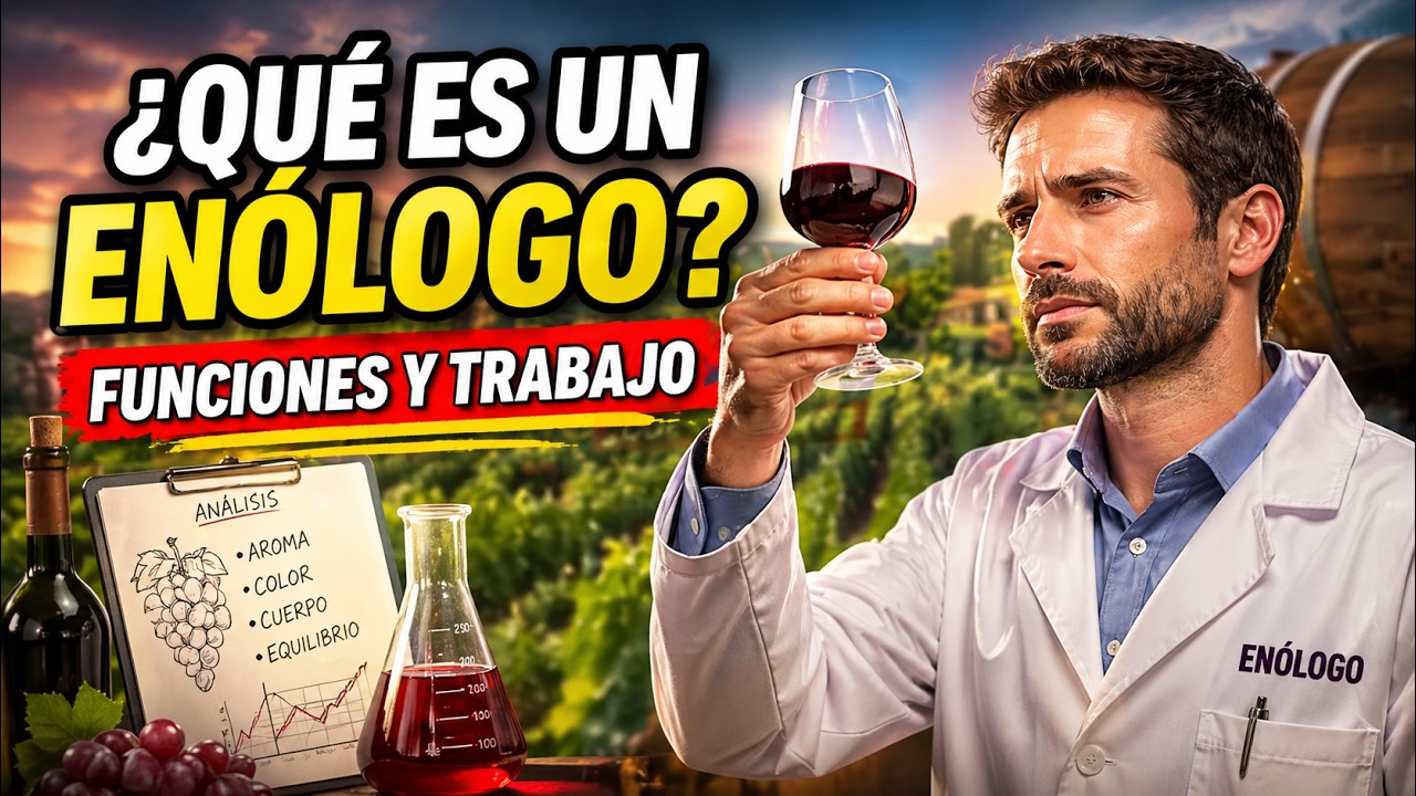 Qu&eacute; es un En&oacute;logo 🍇 | El alma del vino y su trabajo en una bodega