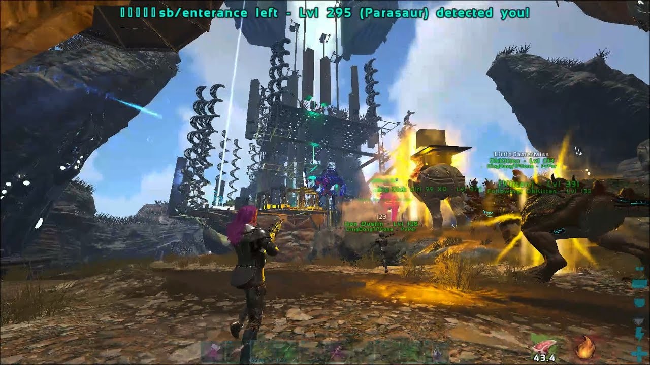 WIPING 401 GREEN OBE | BLDX - Ark Official PvP