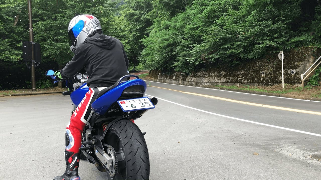 HONDA hornet250 okutama shuyu road 【奥多摩】【lci  titanslipon】
