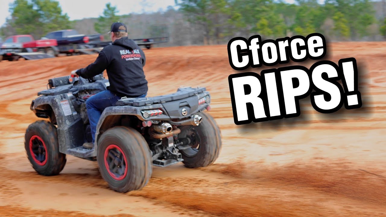 Built Cfmoto Cforce 1000 is Scary FAST!
