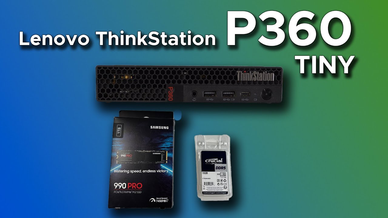 Обзор Lenovo ThinkStation P360 Tiny с улучшенной оперативной памятью и SSD