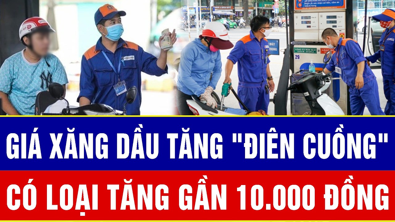 Giá xăng dầu tăng 