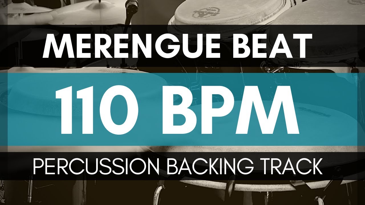 Merengue | Percussion Metronome | 110 BPM