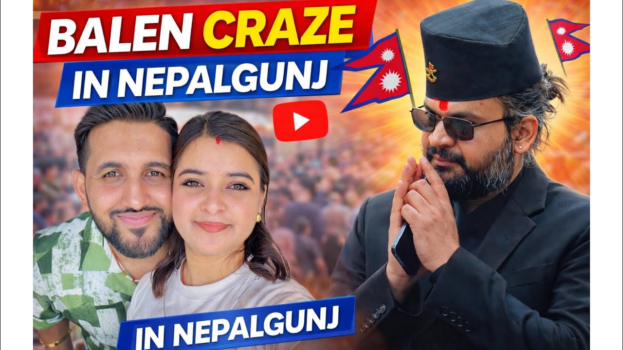 🚨 Unbelievable Balen Shah Craze in Nepalgunj | Upcoming PM? 🇳🇵 