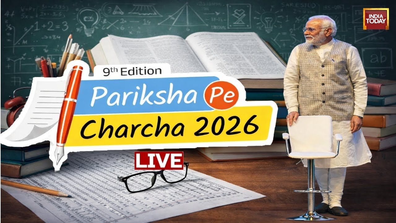 PM Modi Live: Pariksha Pe Charcha 2026 With PM Modi | PM Modi Narendra News Today | India Today Live