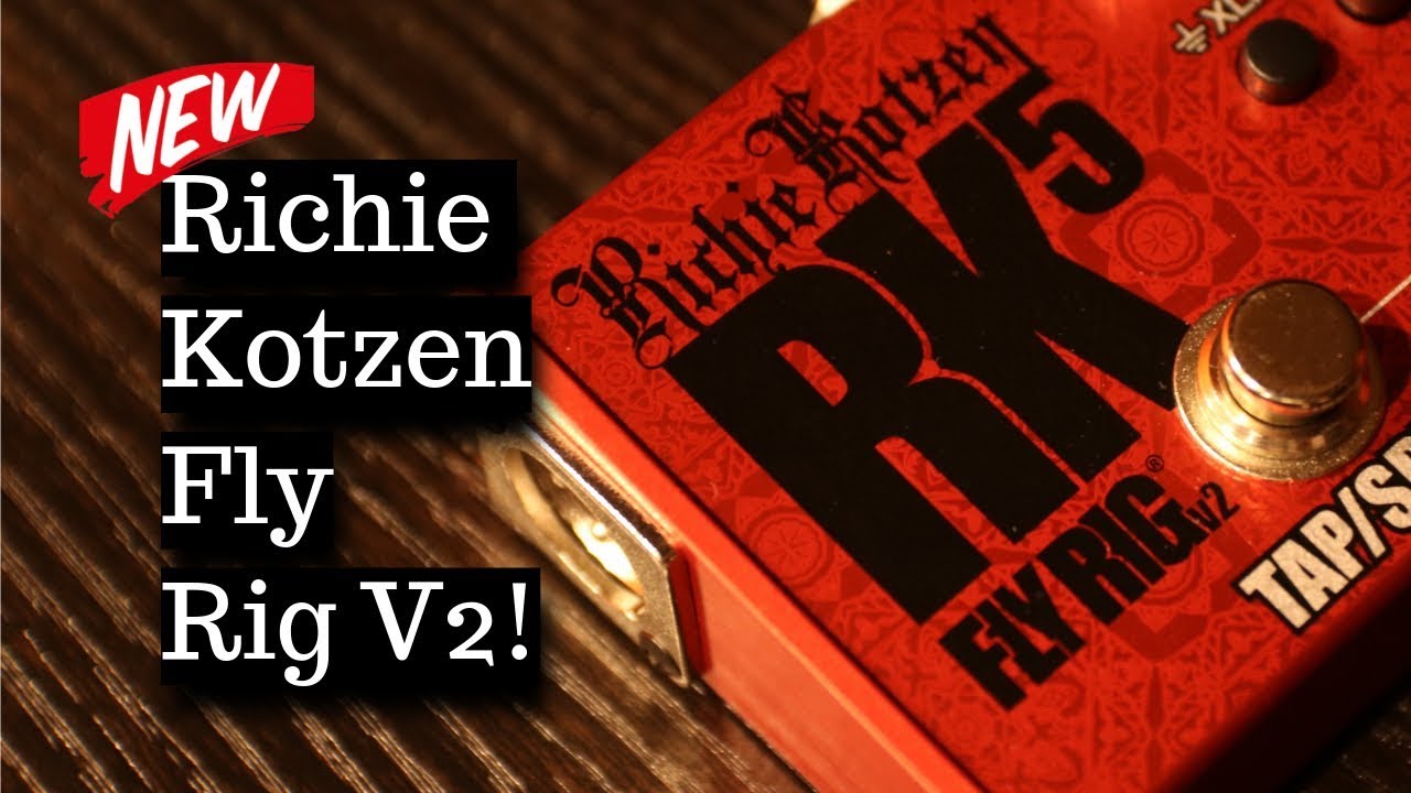 RK5 VERSION 2 100% TONES: Tech 21 Richie Kotzen Signature Fly Rig  Demo (RK5v2)