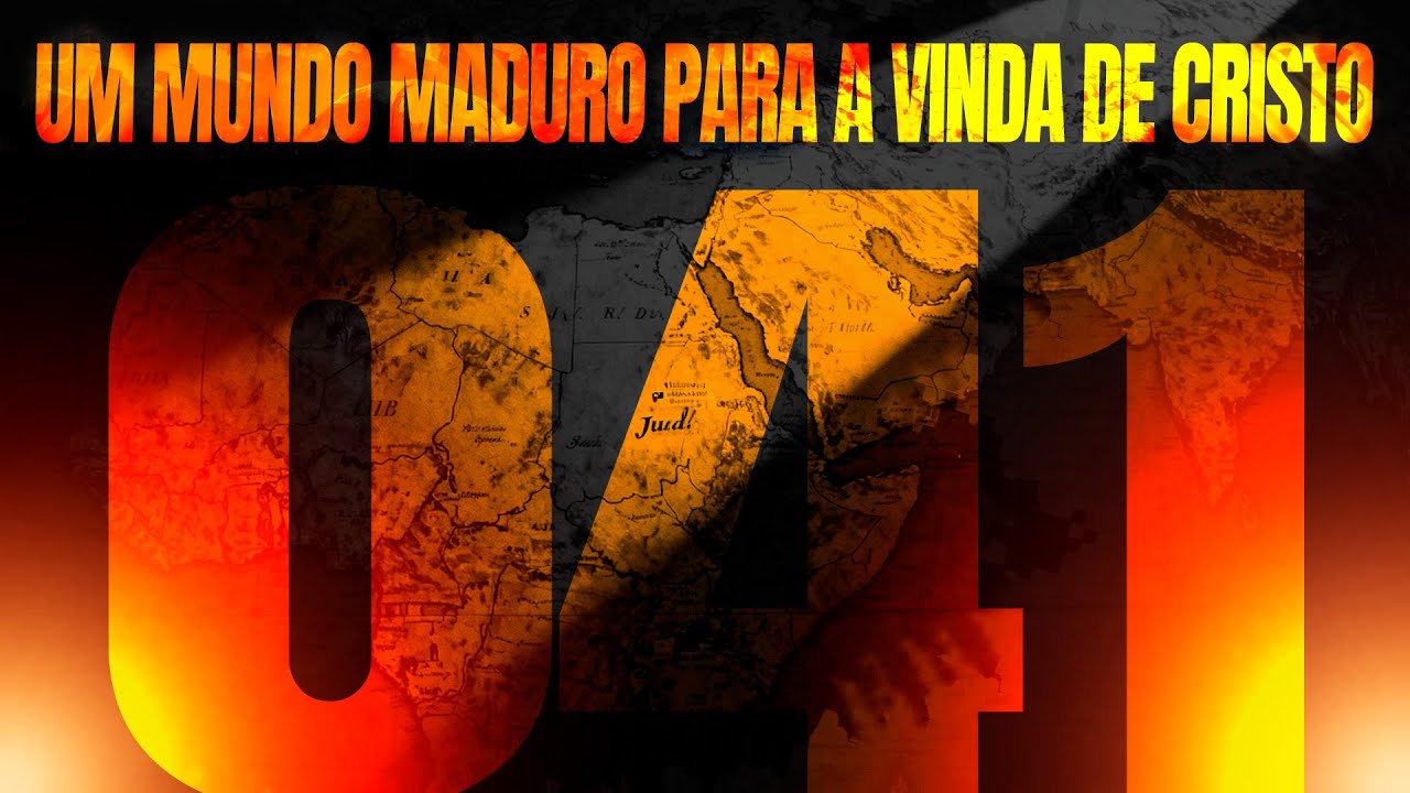 UM MUNDO MADURO PARA A VINDA DE CRISTO - A LUZ NASCE EM MEIO AS TREVAS