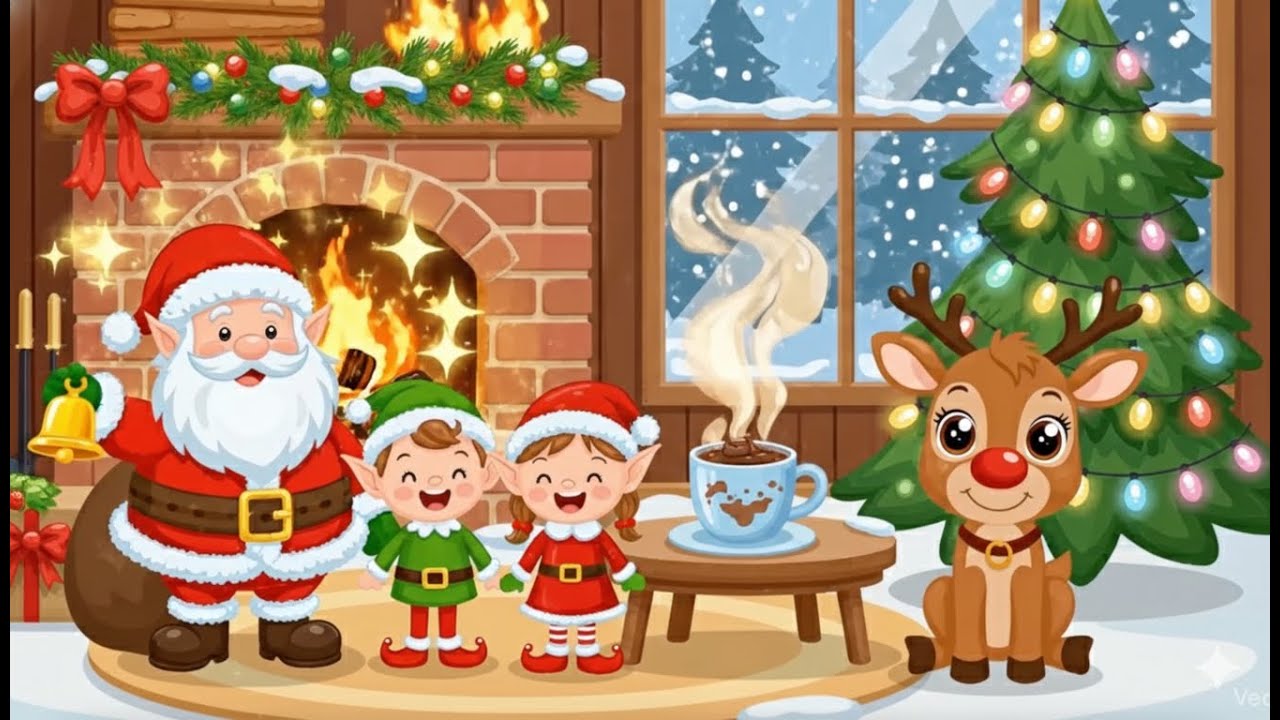 🌟 Christmas Kids Songs 🎅 Jingle Bells + Feliz Navidad Dance Mix 🎄 | Fun Holiday Music for Children