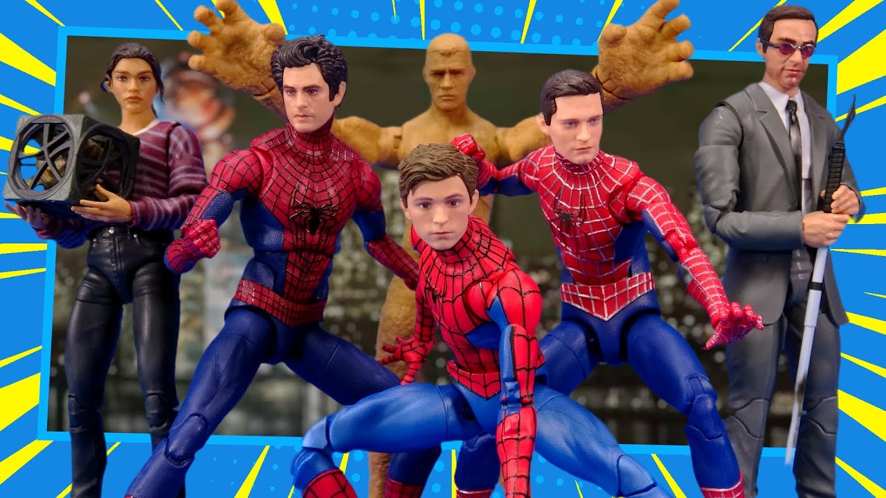 Marvel Legends Человек-паук No Way Home Холланд Магуайр Гарфилд Мердок MJ Песочный человек Hasbro...