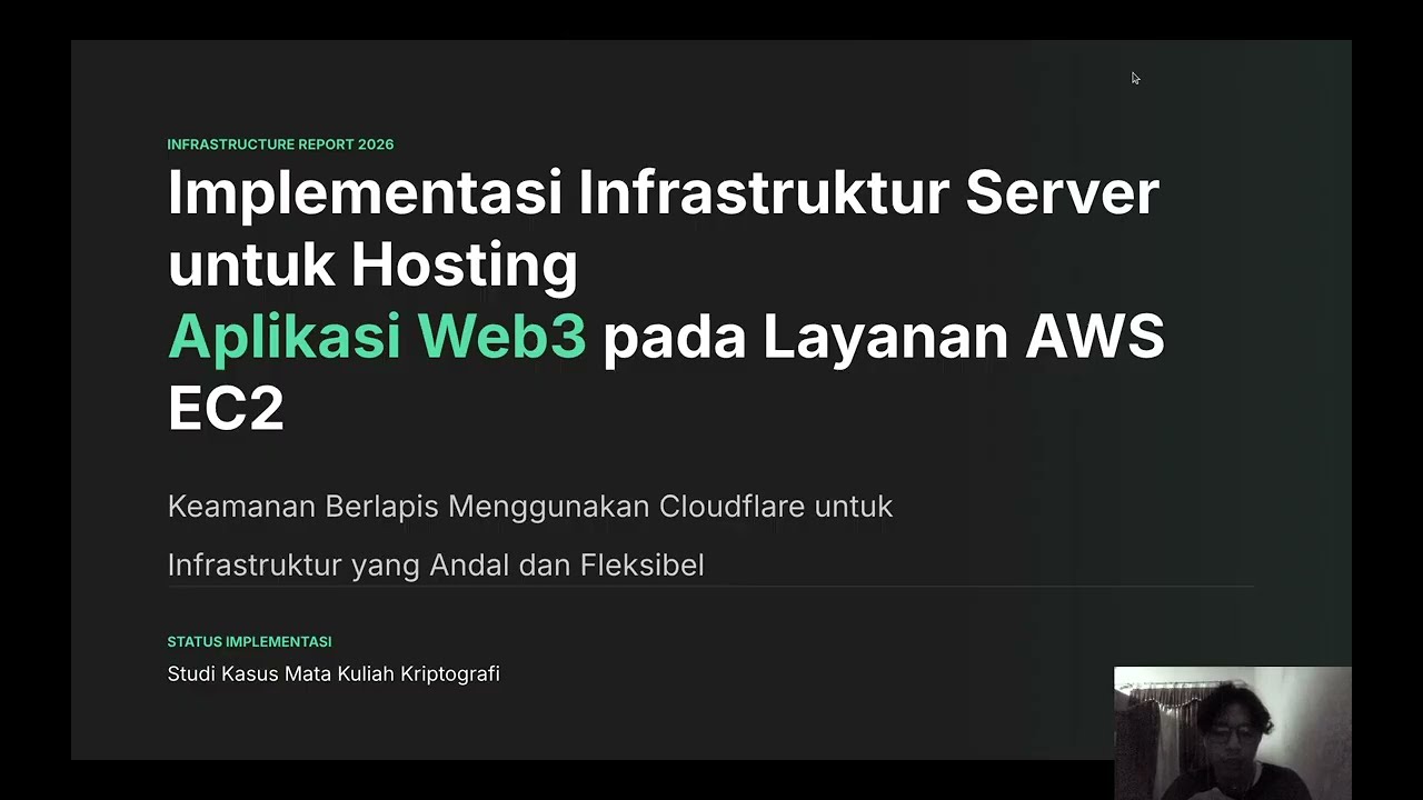 Implementasi Infrastruktur Server untuk Hosting Aplikasi Web3 pada Layanan AWS EC2