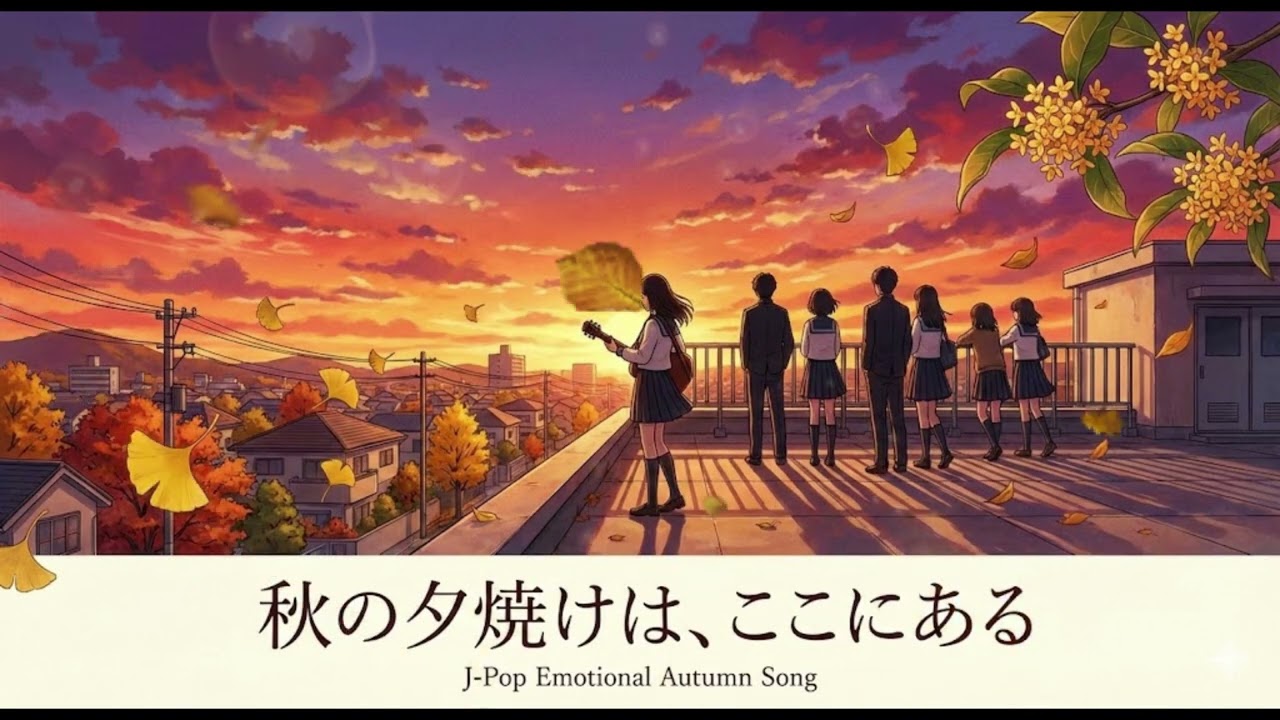 「秋の夕焼けは、ここにある」｜オリジナル秋ソング