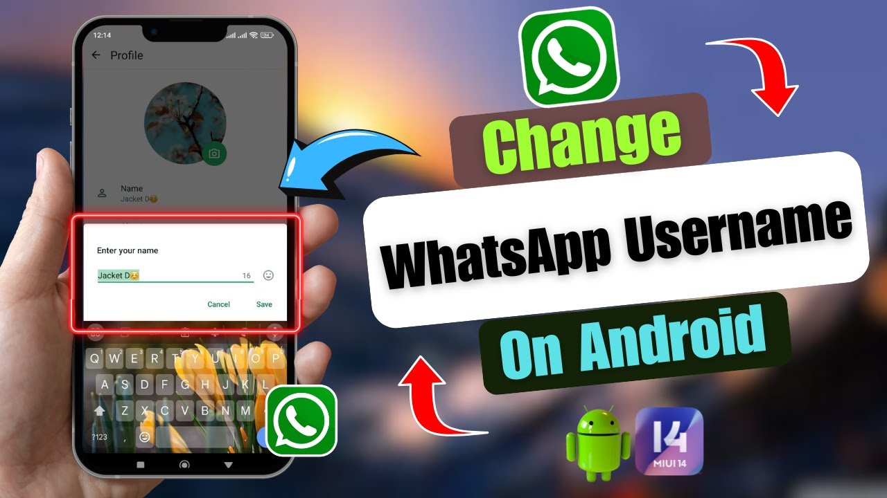 Как настроить имя пользователя WhatsApp | Изменить имя пользователя WhatsApp
