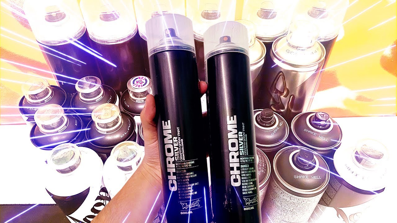 Massive Silver Chrome & Black Unboxing | Graffiti
