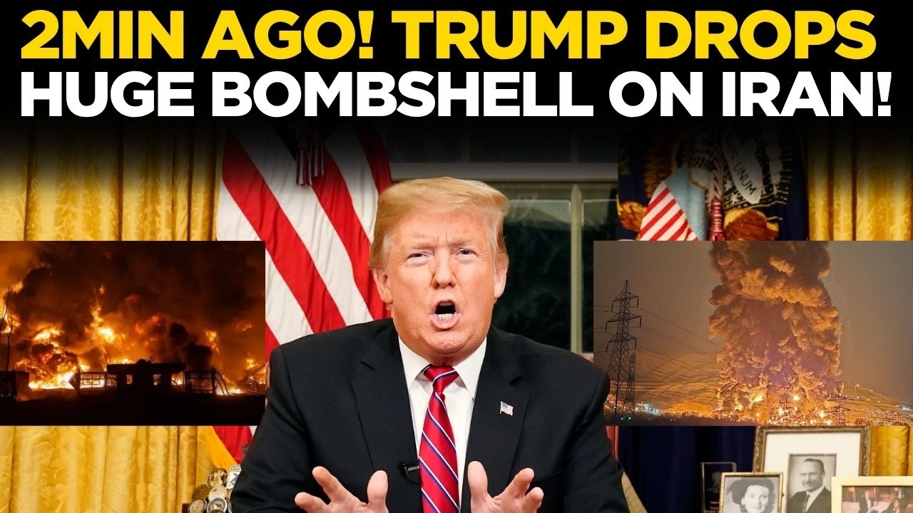Donald Trump LIVE: Trump Drops Huge Announcement, Khamenei In Shock! | US- Iran War LIVE | US News