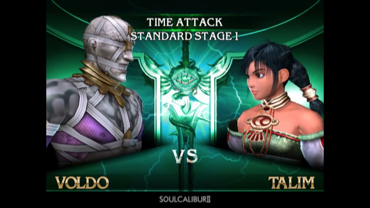 Soulcalibur II Time Attack - Voldo (PCSX2)