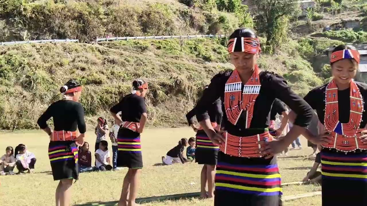 Bamboo Dance 💃💃 show #Anang Konyak ##