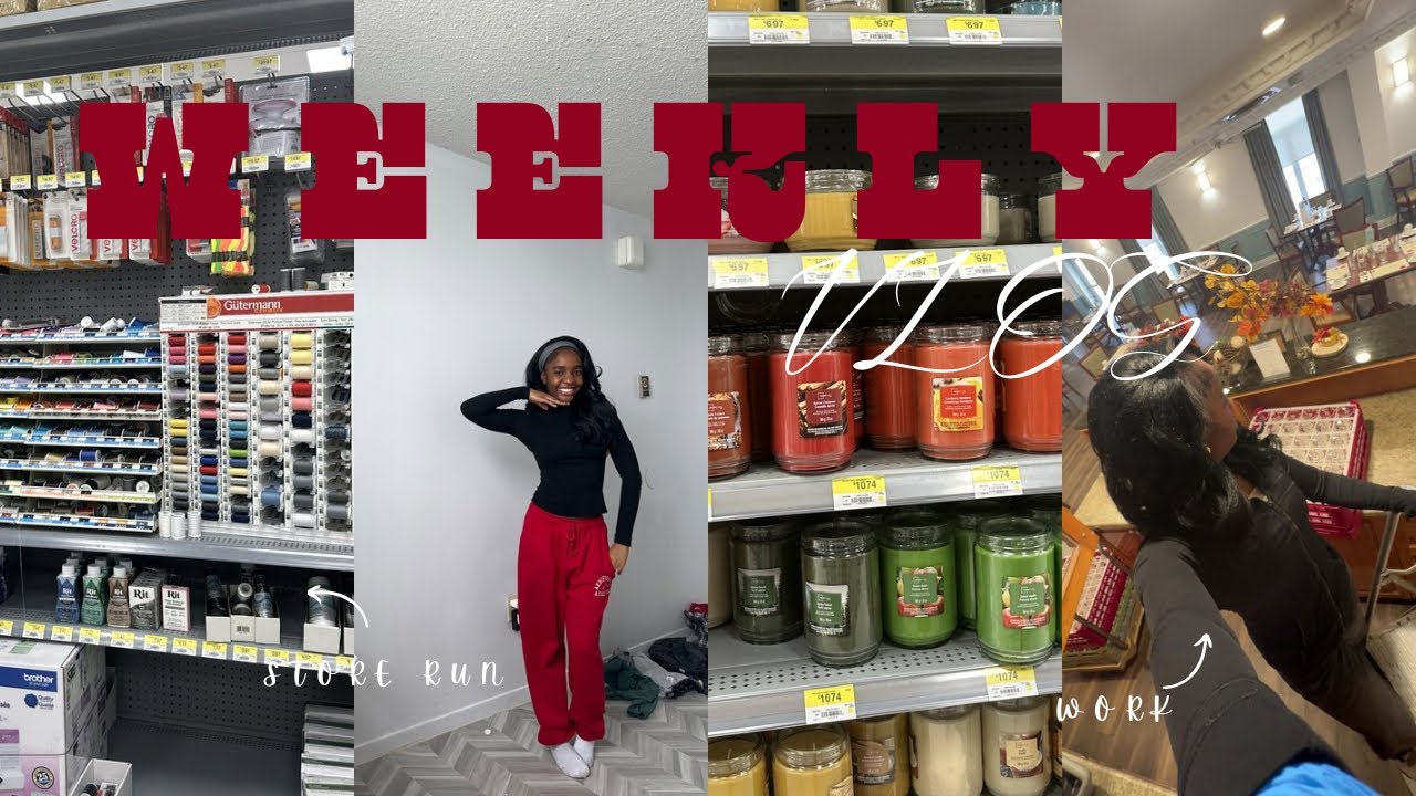 DAYS IN MY LIFE | grwm for school + Walmart run + first day at work