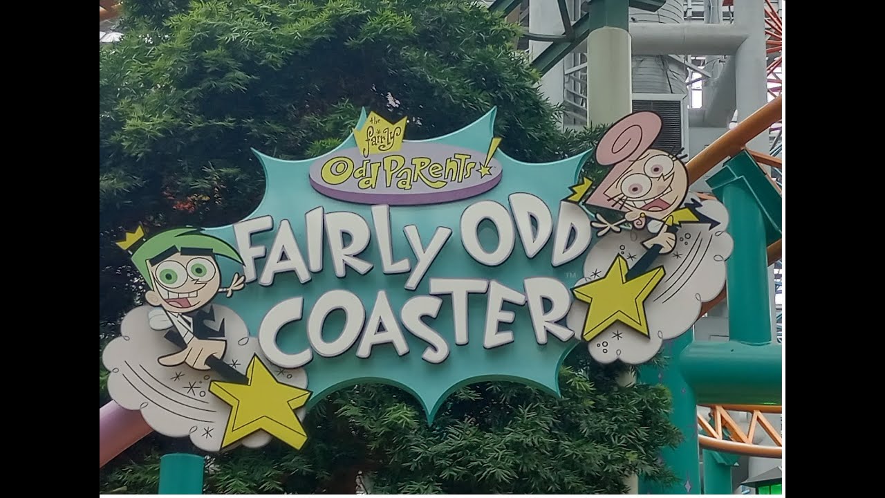Fairly Odd Coaster Off Ride POV | Nickelodeon Universe MOA