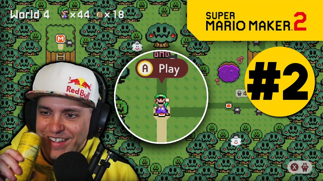 Super Space Pig World is Wonderful... PART 2 | Super Mario Maker 2 Hard Levels