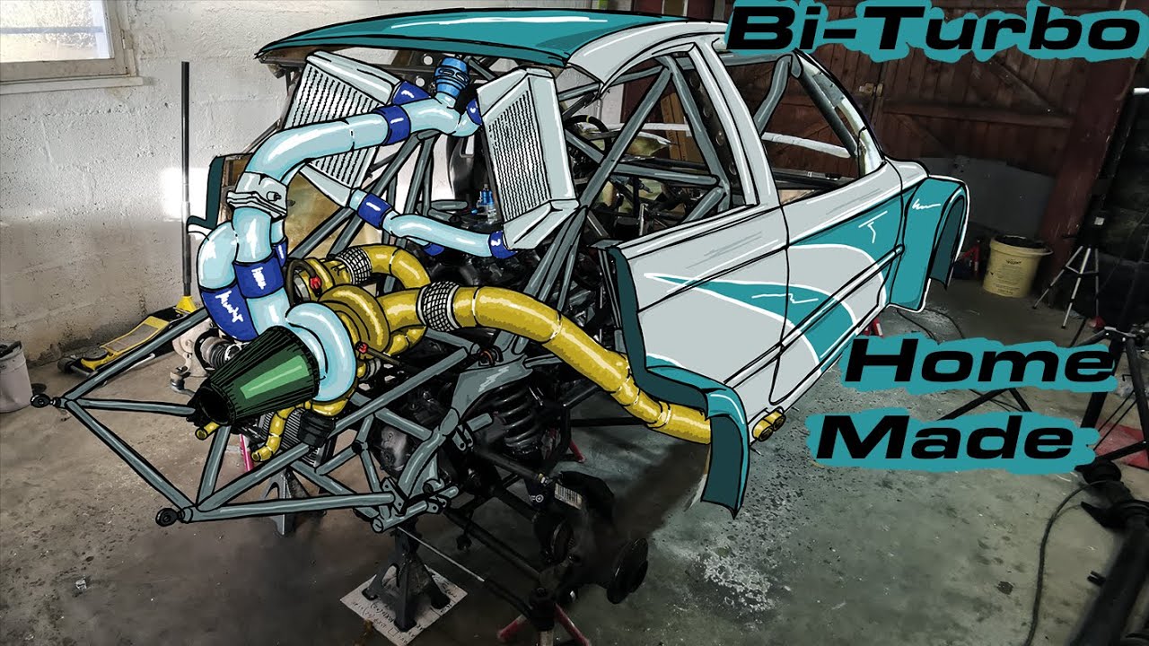 Le Bi-turbo, une option parfaite pour ce monstre de 1200cv, BMW M3 GTR (Most Wanted edition)