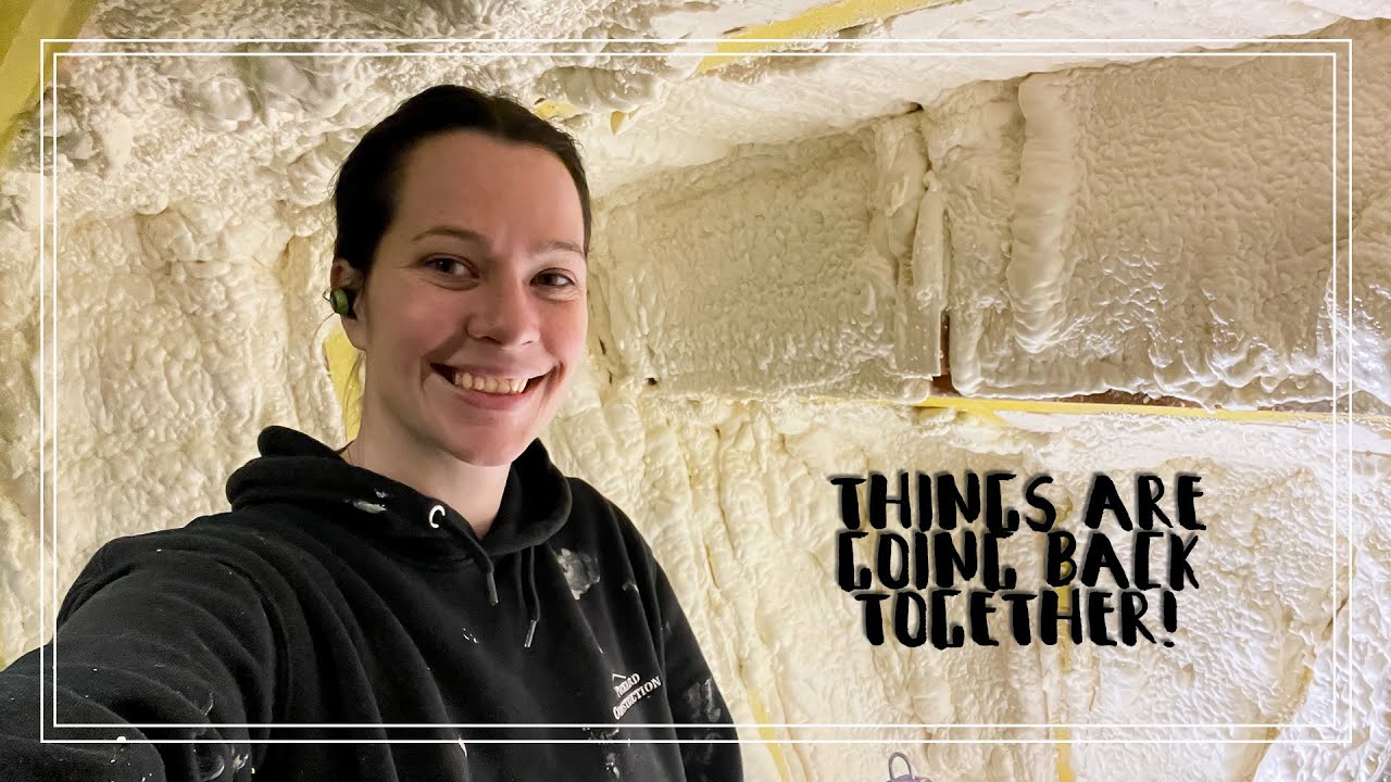 They Told Us Not To Do This | DIY Spray foam insulation on a steel sailboat | Ch5E50
