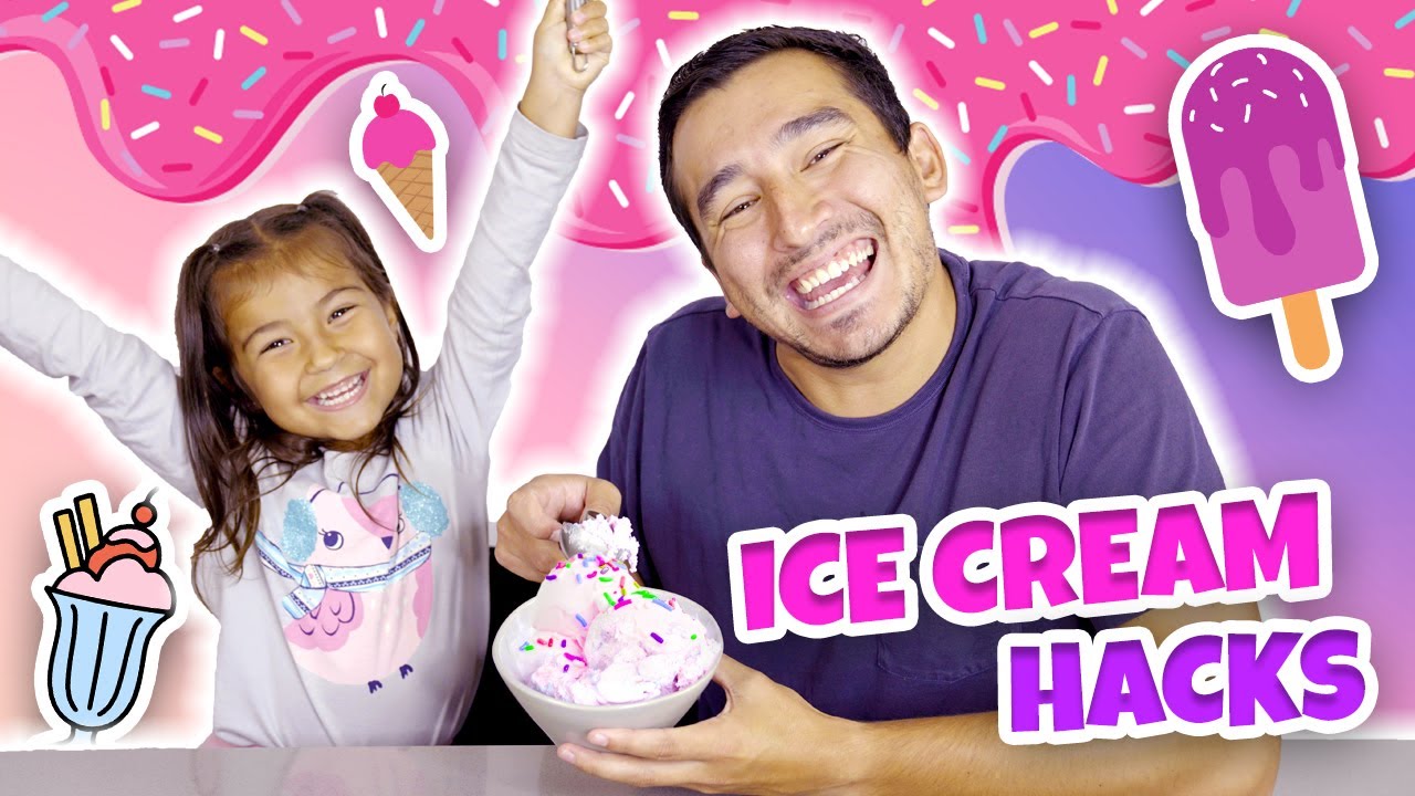 Testing VIRAL Tiktok Ice Cream HACKS | Nick and Sienna