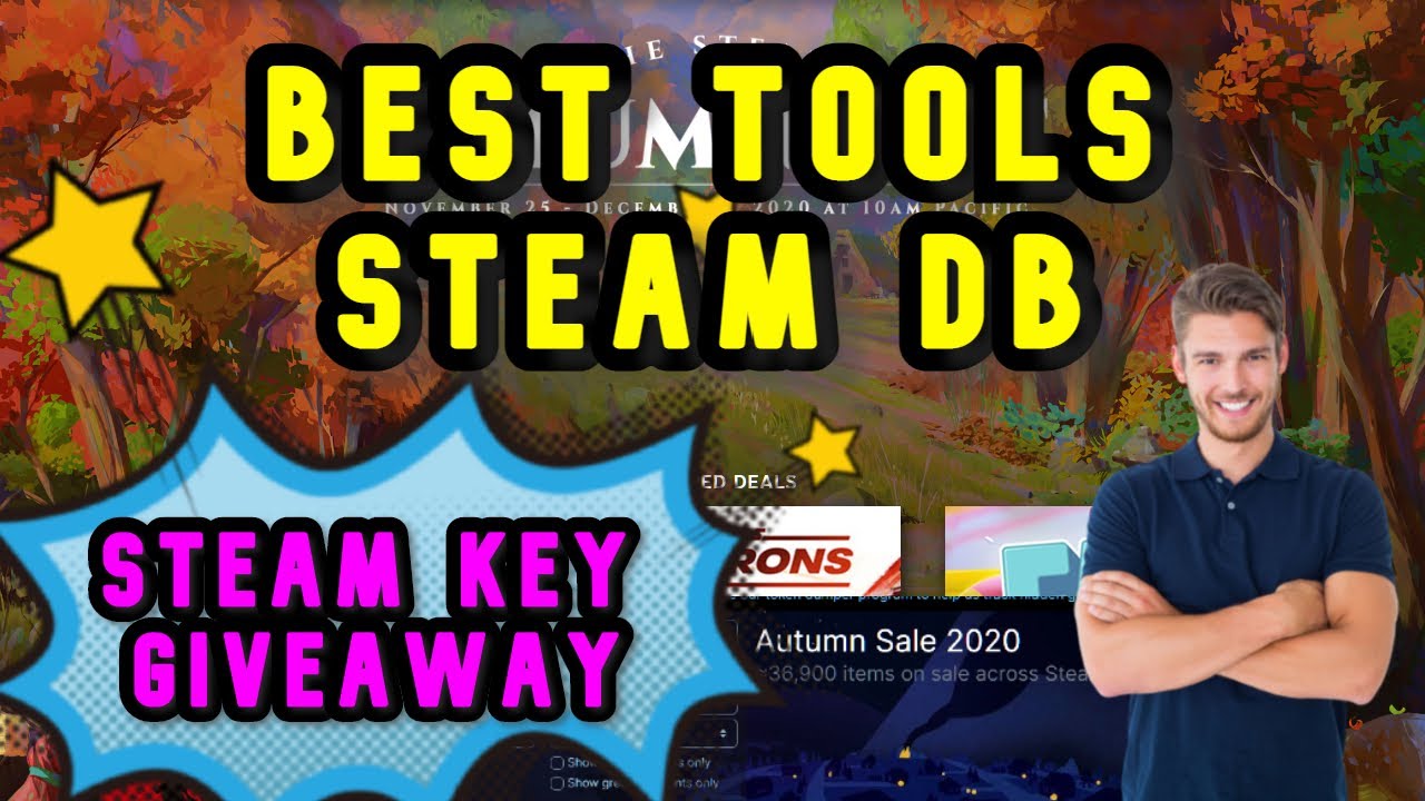 + The Steam Autumn Sale 2020 + Best Tools To Find Best Deals + Steamdb + Steam Key Giveaway +