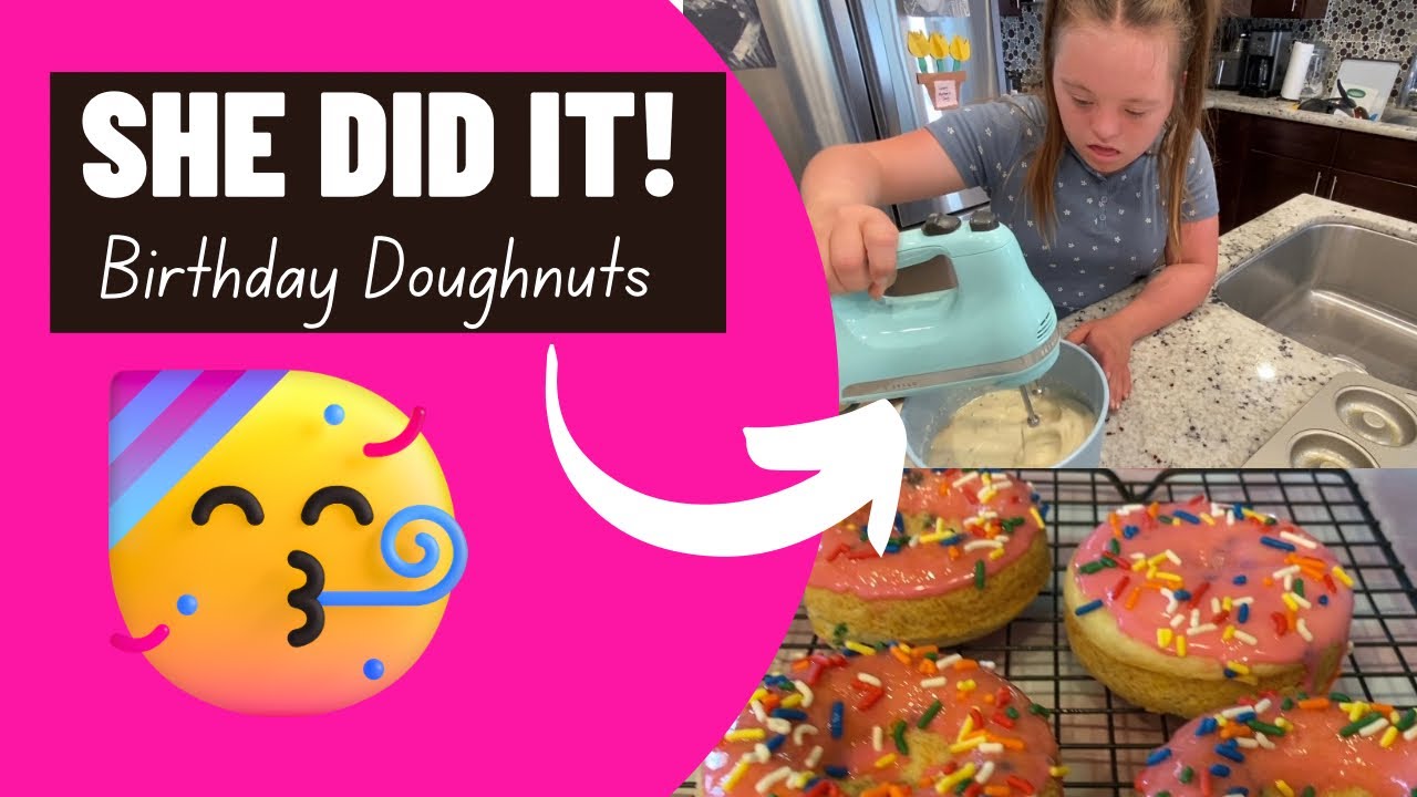 Autumn Bakes Birthday Doughnuts (Vlog)