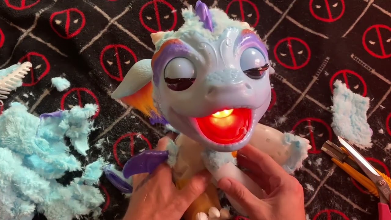 Torch the FurReal Dragon Teardown – Inside the Mist-Blowing Robot Toy!