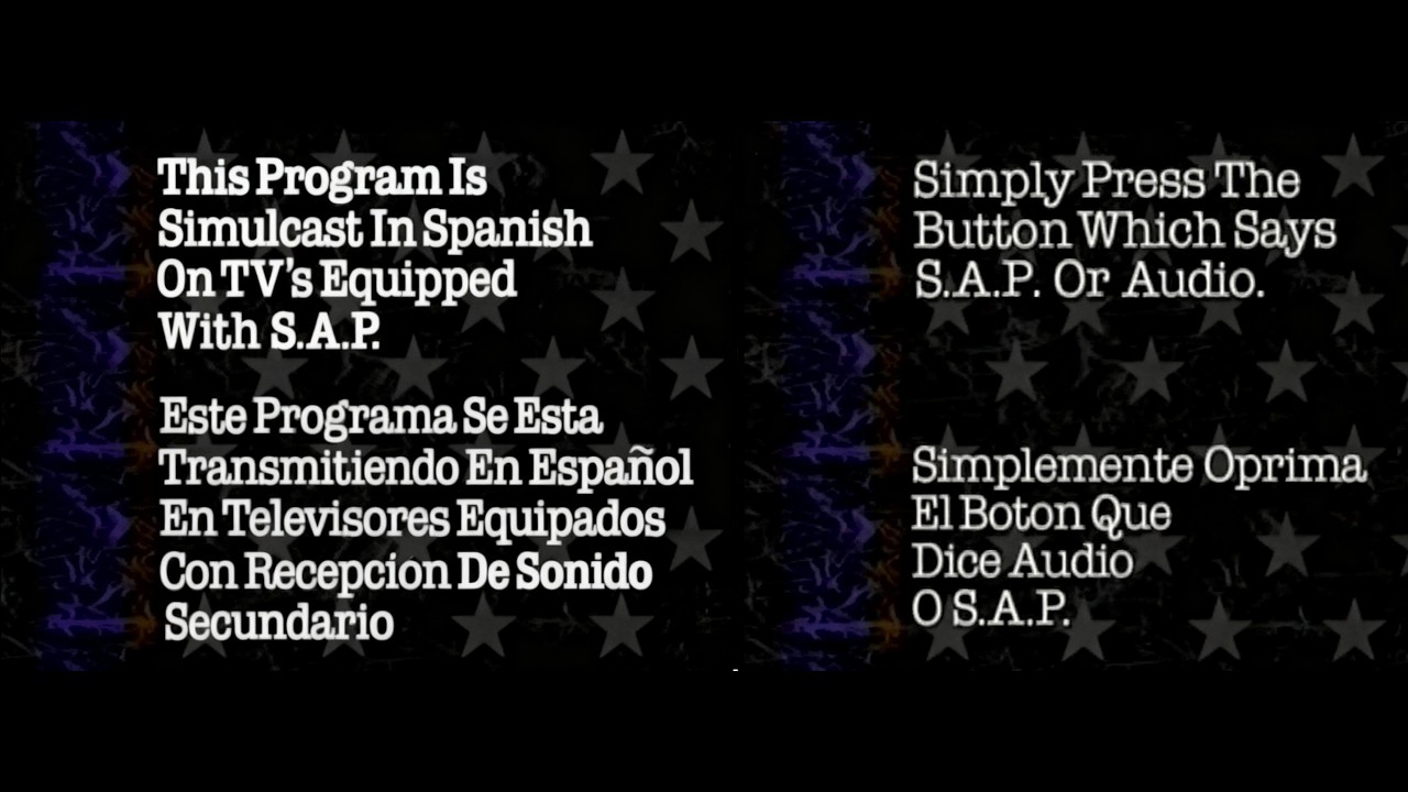 KHJ & KCAL Channel 9 (1988): S.A.P.: Spanish Simulcast (AI-Generated)