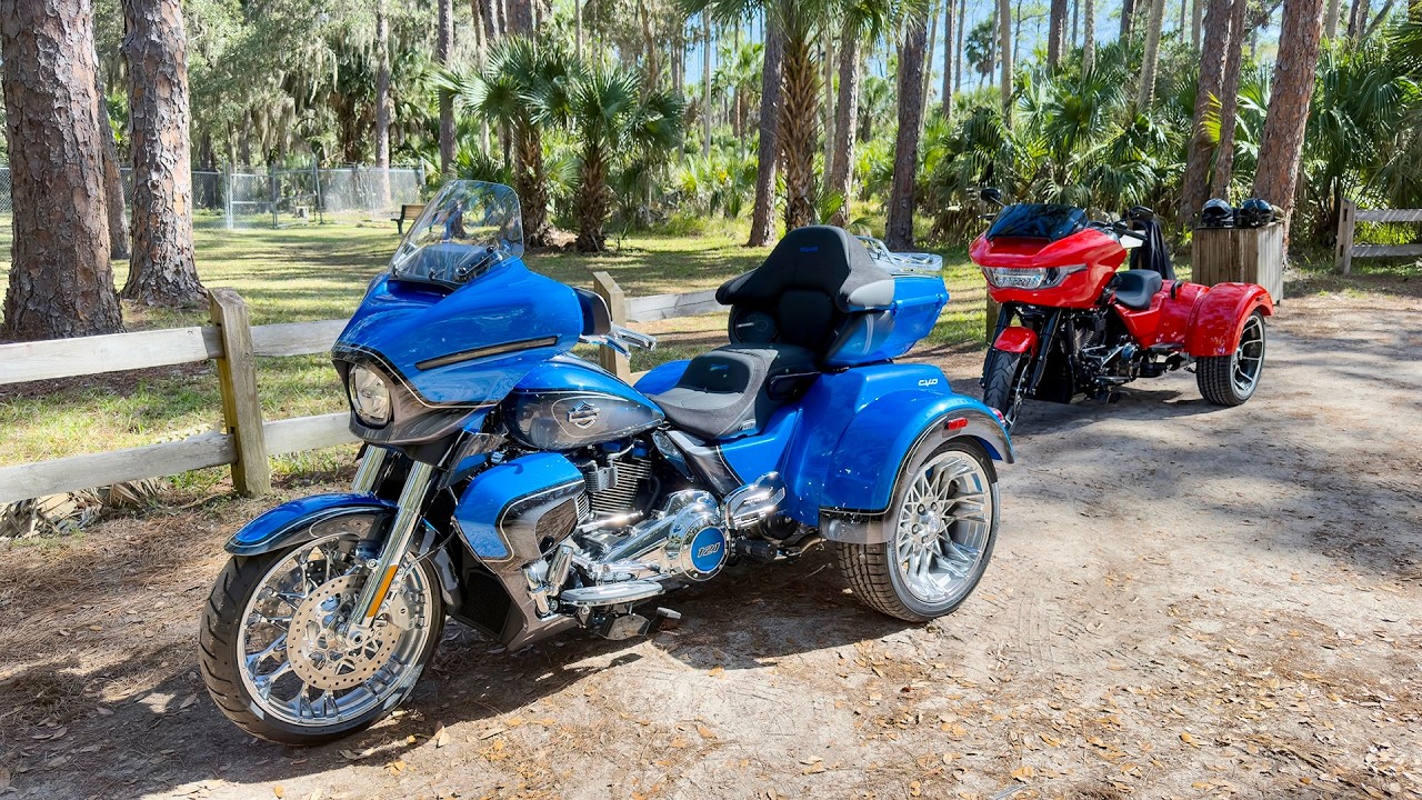 Epic Trike Day with New Models!! • Harley Bike Week Press Ride! | TSV_3763