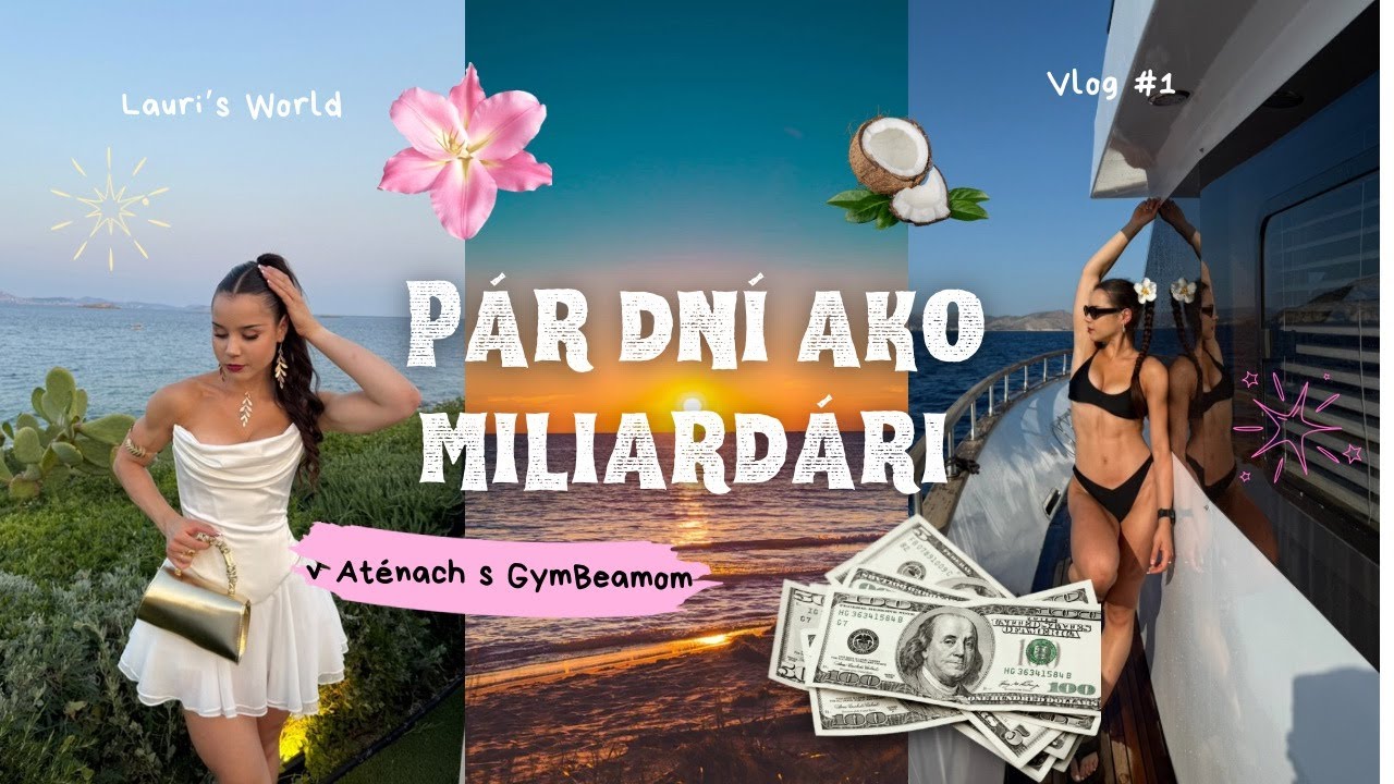 VLOG - pár dní ako miliardári 🏝️💰🌸