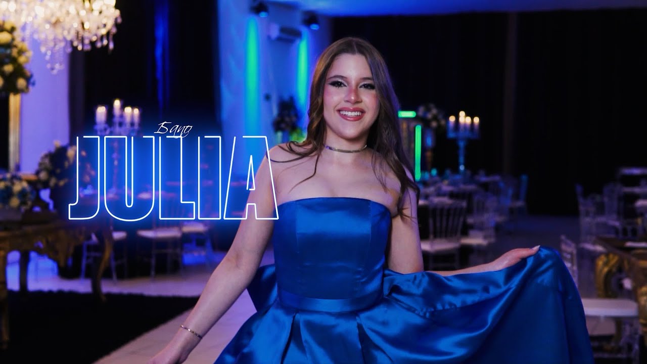 Teaser 15 anos Julia