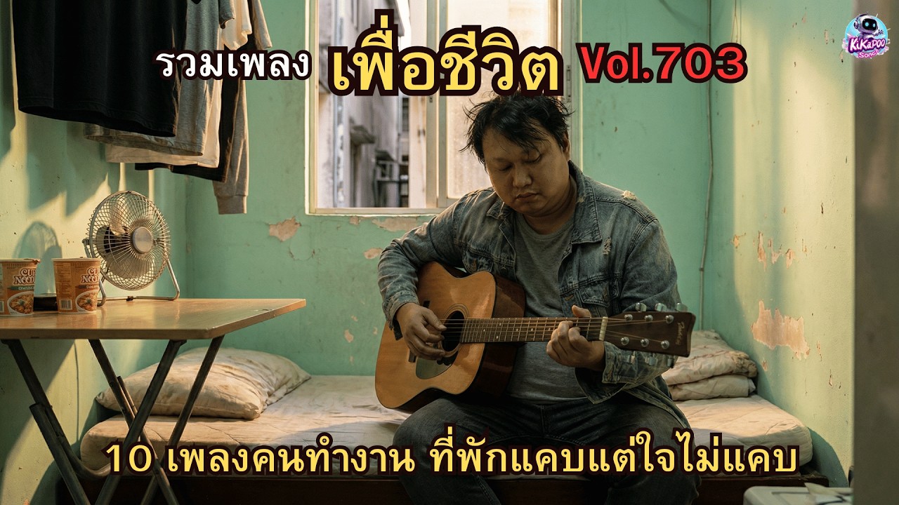รวมเพลงเพื่อชีวิต Vol.703 🏠 ห้องเช่าสิบตาราง | 10 เพลงคนทำงาน ที่พักแคบแต่ใจไม่แคบ (2026)