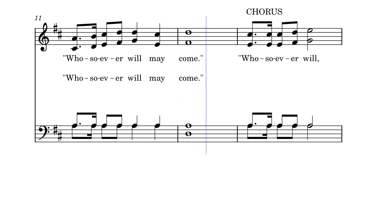 Whosoever Will (Bliss) by Philip Paul Bliss, 1870